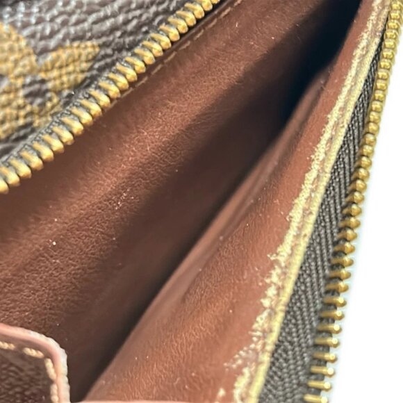 Auth LOUIS VUITTON Portefeuille Anais M60402 Monogram - CA1146 Trifold Wallet - Picture 4 of 8